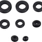 Open Rubber Grommets Electrical Wire Cable Grommet - Pack of 25