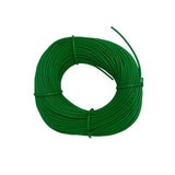 PVC Marking Sleeve, Ferrule Printing Wire Tube Label with 3.5 mm Inner Diameter for Printing Machine - 100 Meter Full Tube Green