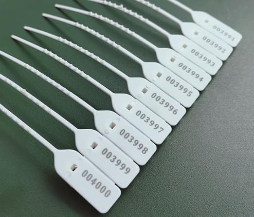 Plastic SEALTAG Security Seal Grip Seal | Colour TAG Safety SEALTAG | E-Commerce TAG Seal - Pack of 100