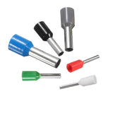 Wire Ferrules Copper Crimp Connectors, Wire Crimping Tool Kit, Insulated Cord Pin End Terminal - Pack of 100