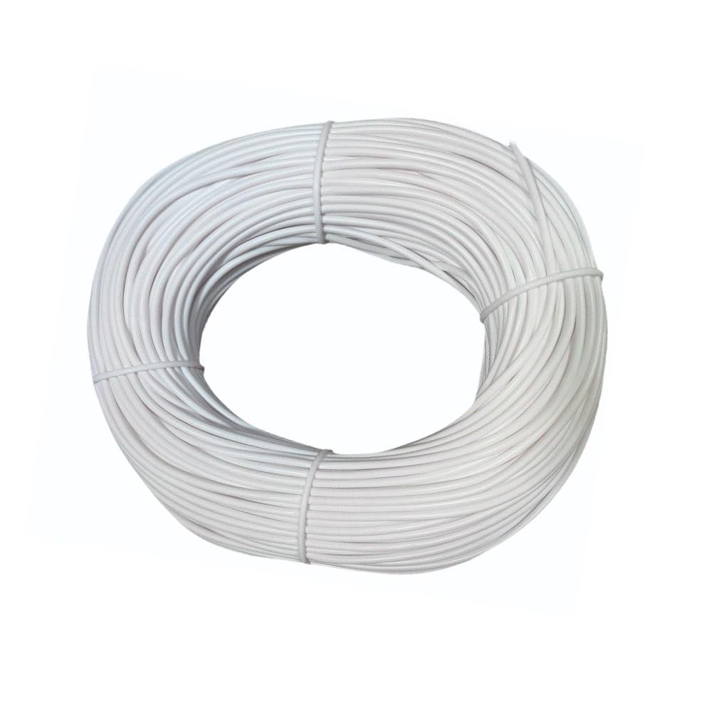 Click to see full view PVC Marking Sleeve, 4.5 mm Inner Diameter Ferrule Printing Wire Tube Label with for Printing Machine - 100 Meter
