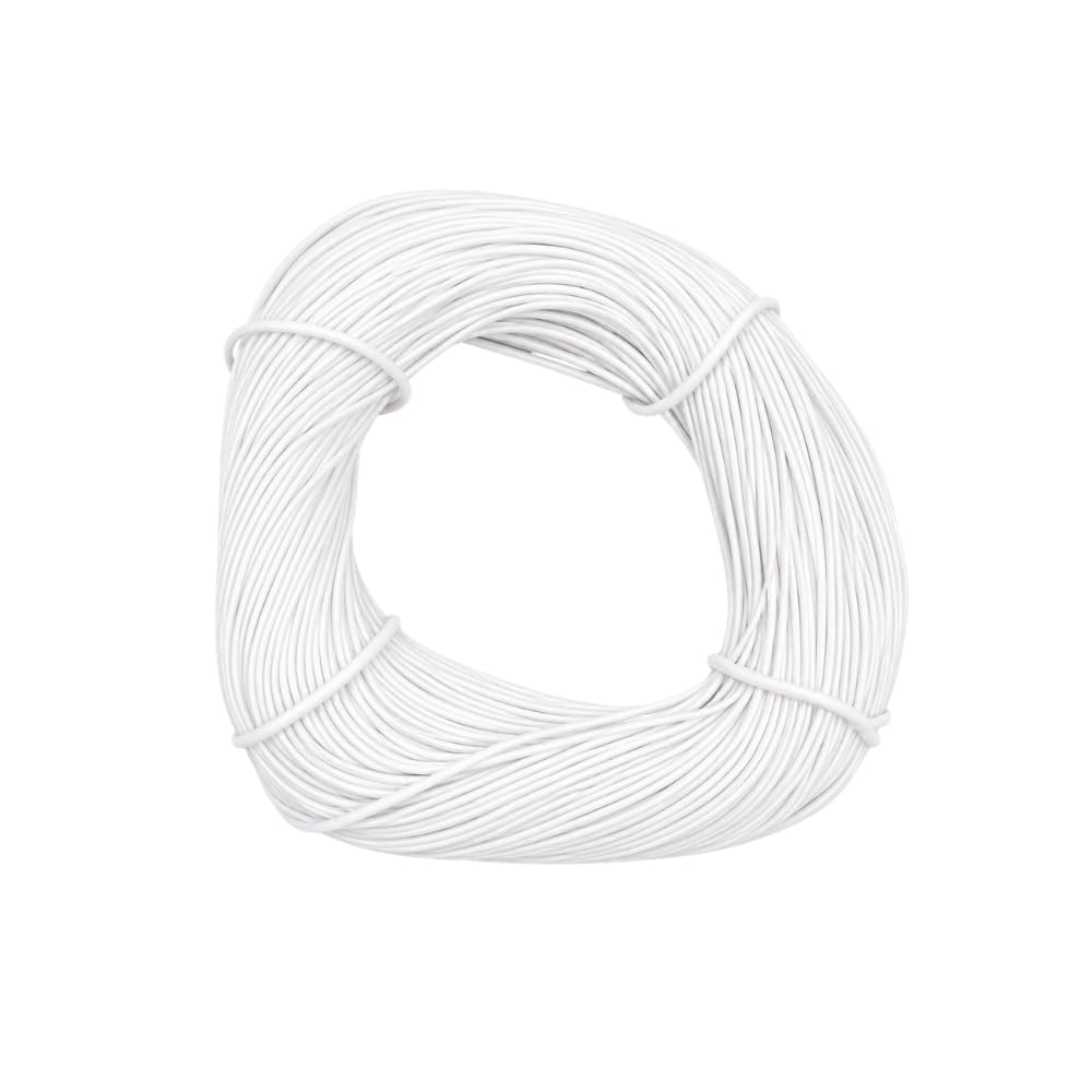 PVC Marking Sleeve, Ferrule Printing Wire Tube Label with 2.2 mm Inner Diameter for Printing Machine - 100 Meter Full Tube