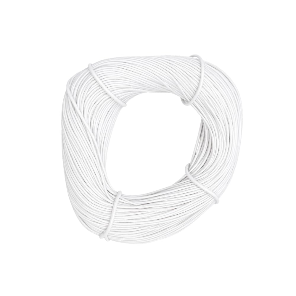 PVC Marking Sleeve, Ferrule Printing Wire Tube Label with 2.2 mm Inner Diameter for Printing Machine - 100 Meter Full Tube
