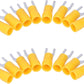 Insulated Fork and Ring Spade Wire Connectors 1.5 sqmm, 2.5 sqmm, 4.6 sqmm, U Type Electrical Quick Splice Crimp Terminals - Pack of 100
