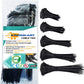 Cable Ties Black Nylon Zip Wire Cable Ties Various Sizes - Pack of 100