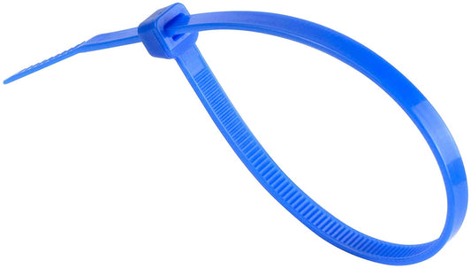 Cable Ties Blue Nylon Zip Wire Cable Ties Various Sizes - Pack of 100