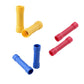 Fully Insulated Straight Butt Connector Electrical Wire Crimp Terminals Red (22-16 AWG), Blue (22-16 AWG), Yellow 12-10 AWG, - Pack of 100