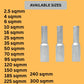 Aluminium Reducer Pin Lugs Crimping Pin Type Aluminium Lugs Pack of 25